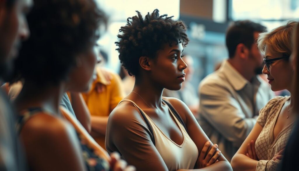 reading body language